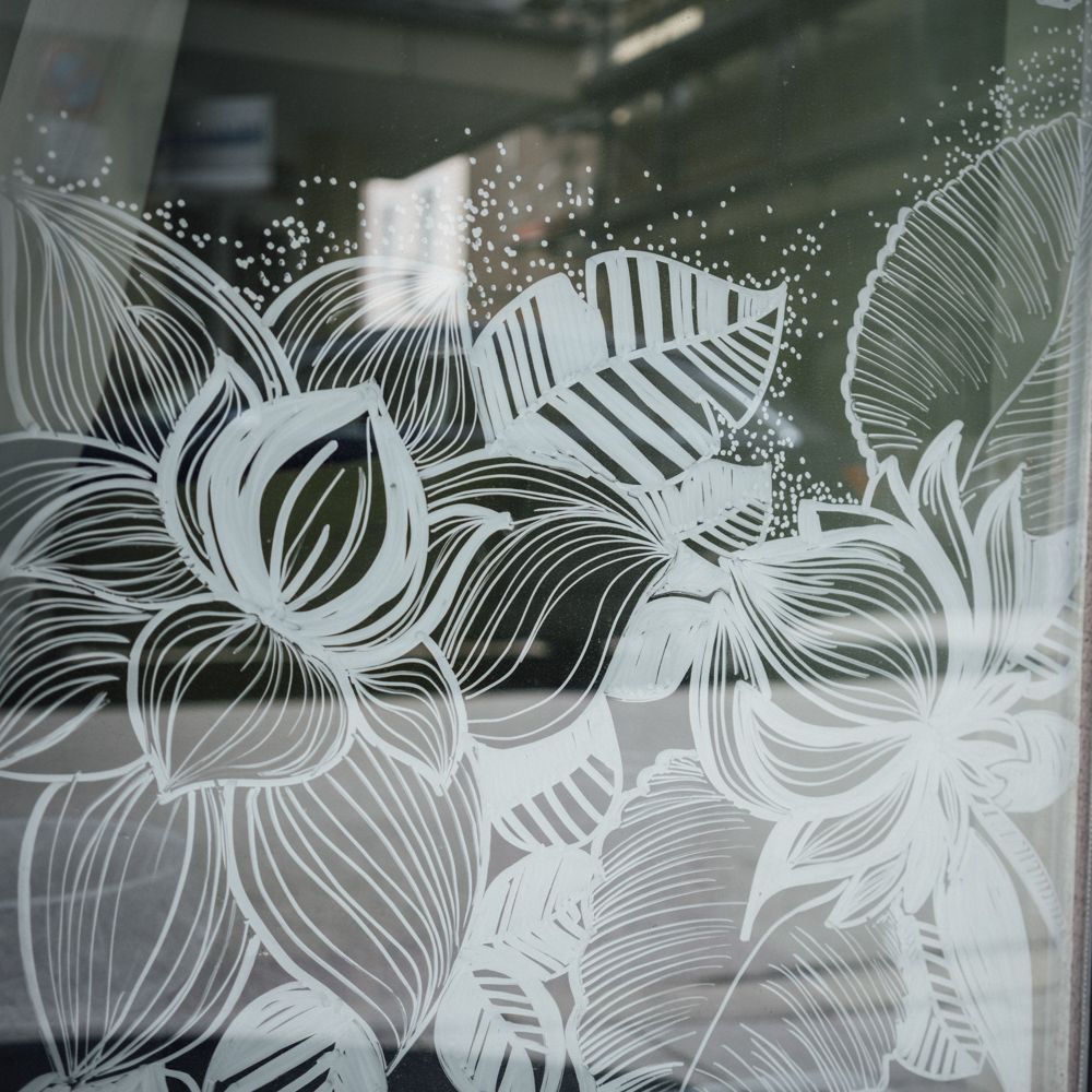 Silk Screen Glass