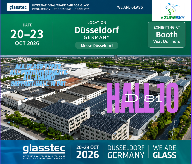 [News] Azuresky to Showcase Premium Glass Solutions at glasstec 2026 in Germany